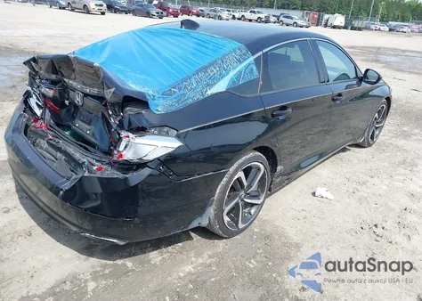 2020 Honda Accord Sport from USA, damaged, VIN 1HGCV1F32LA14691